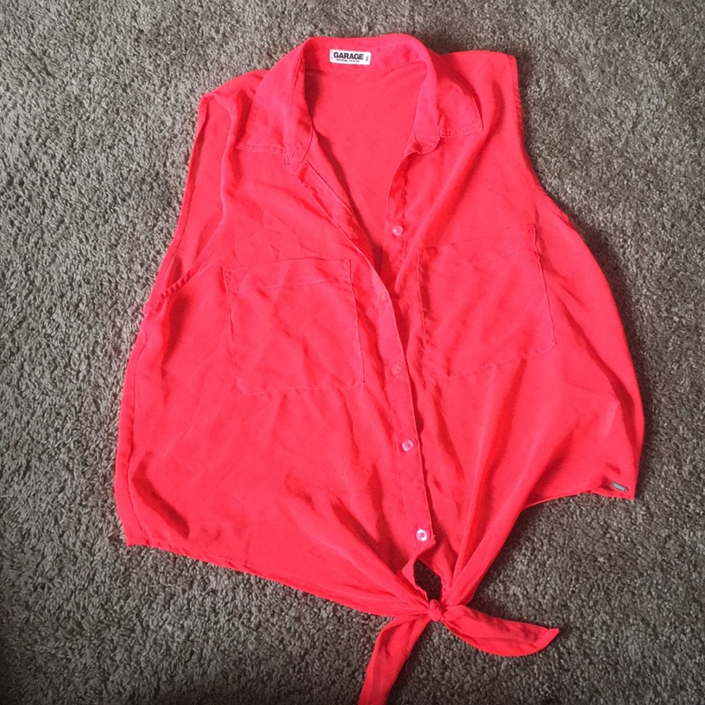 Garage size med tank top